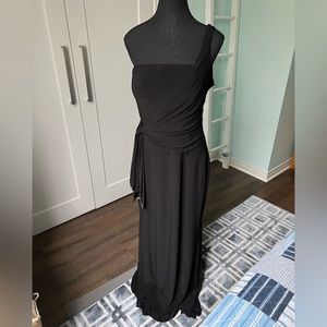 JMichaels Black One Sleeve Dress.